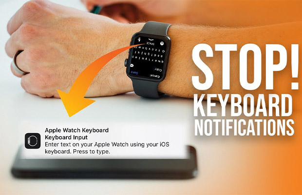 Apple Watch Keyboard Notification