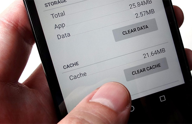 Clear Android Cache