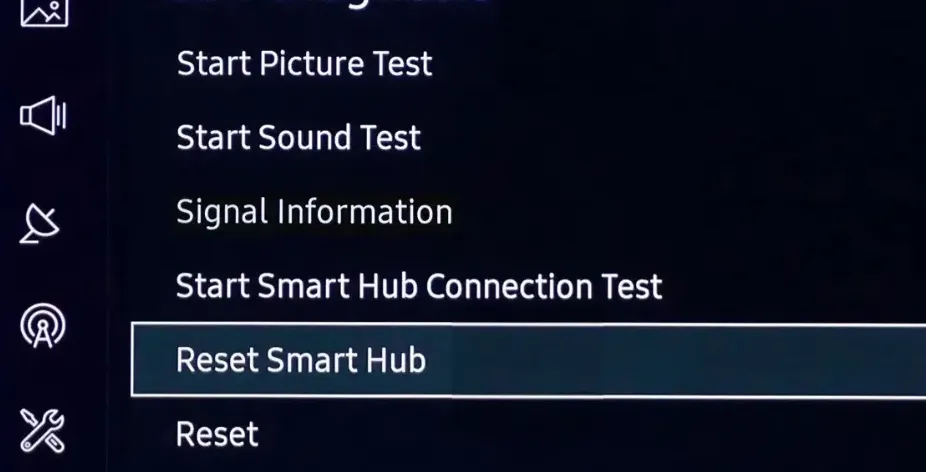 Reset Smart Hub