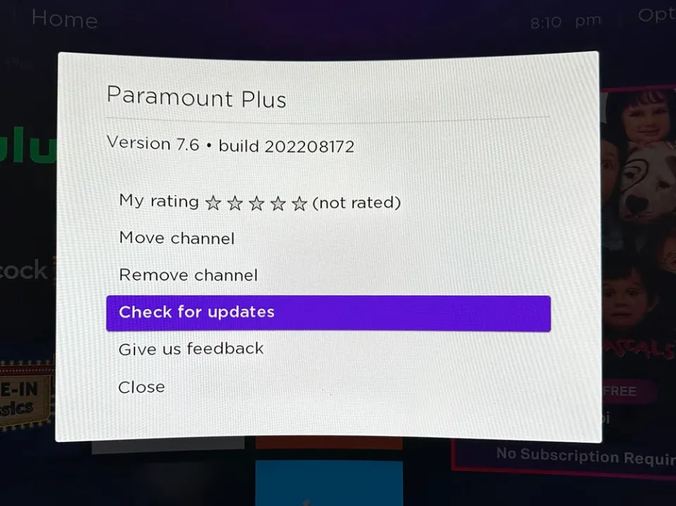 Update Paramount Plus