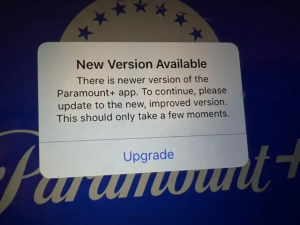 Update the Paramount+ App