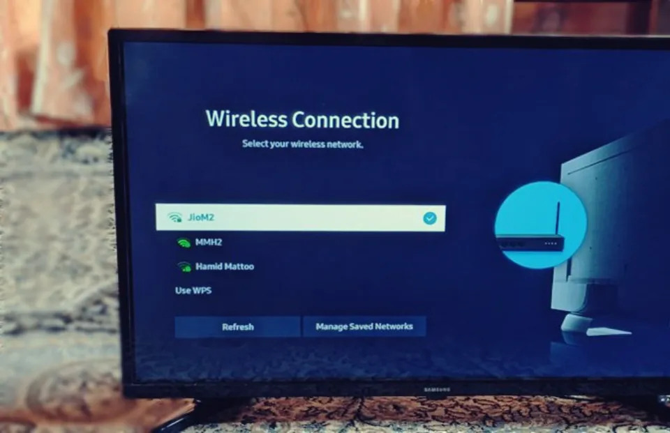 How to Connect Samsung Smart TV to Wifi