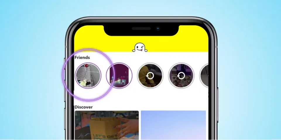 What Does the Purple Circle Mean on Snapchat