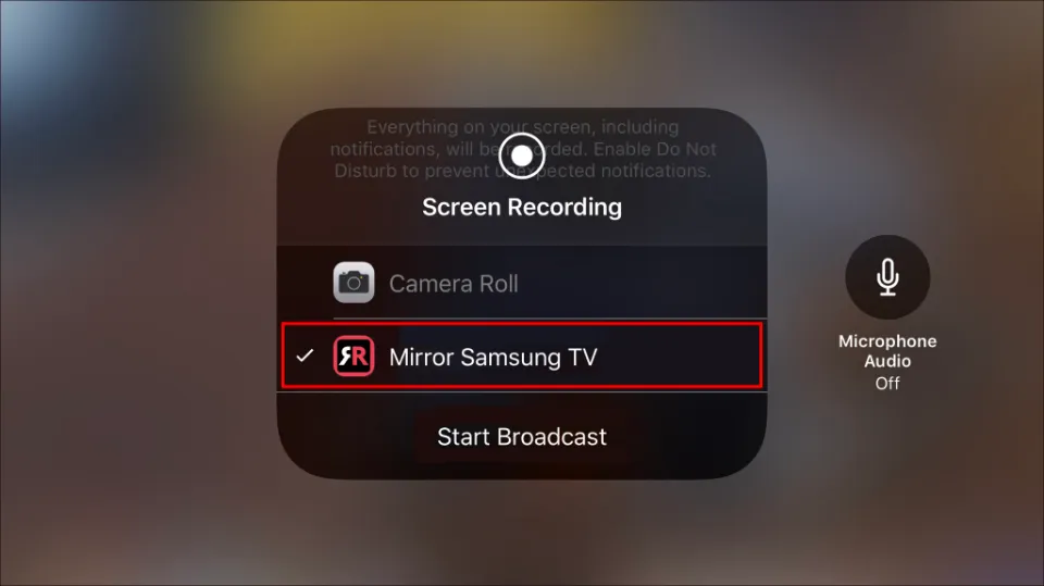 How to Mirror iPad to Samsung TV 